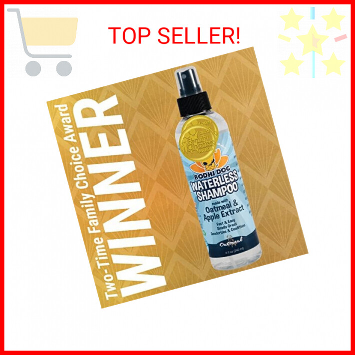 Bodhi Dog Waterless Shampoo Natural Dry Shampoo for Dogs or Cats