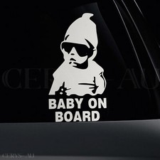 Baby On Board Stickers Reflective Car Vinyl Decal Sign Sticker Signs Kids Safety