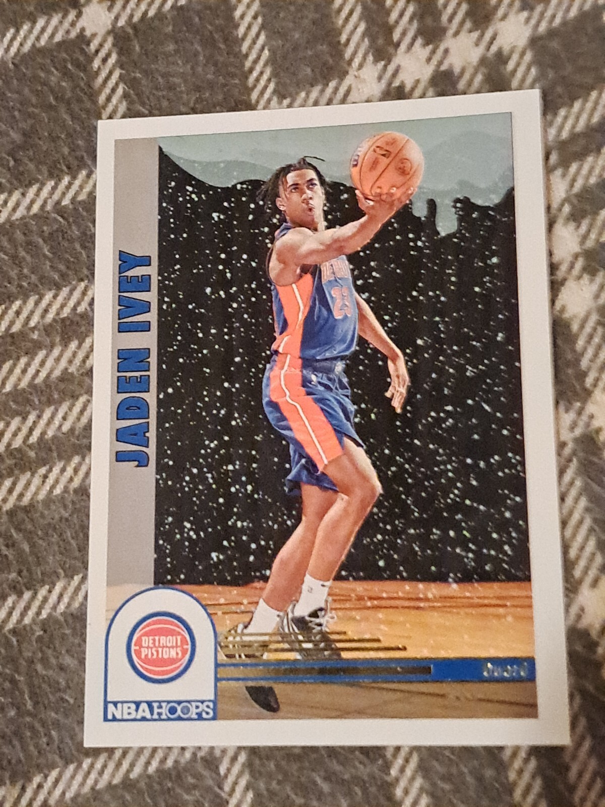 JADEN IVEY 2022-23 Panini NBA Hoops WINTER PURPLE Parallel Rookie SP RC #235 ❄️