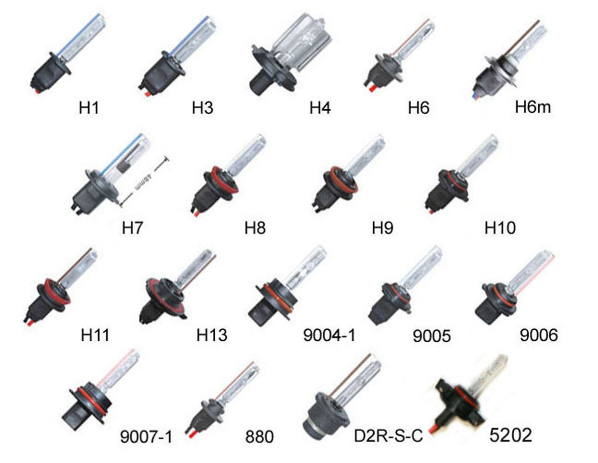HID REPLACEMENT BULBs ALL COLORs H11 9006 9005 H4 H7 9007 H13 H10
