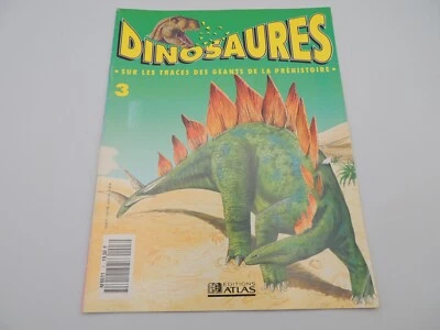 Dinosaures #3 - Fascicule Atlas Collection Dinosaures Année 90 - Magazine - Photo 1/2