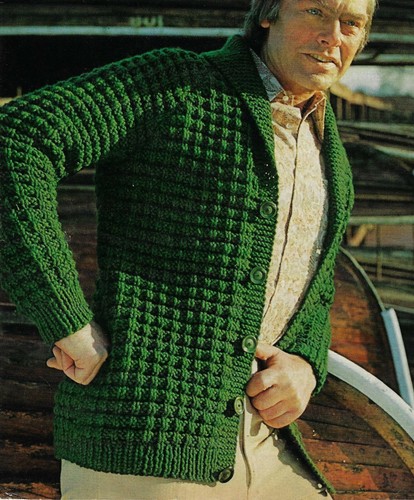 Mens Textured Shawl Collar Jacket 