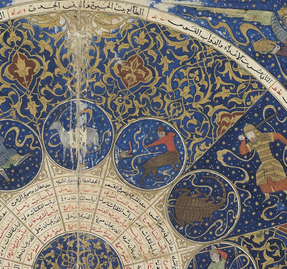 1411 伊斯坎达王子占星术苏丹波斯占星术生肖帖木尔海报 — 第 4/4 张图片