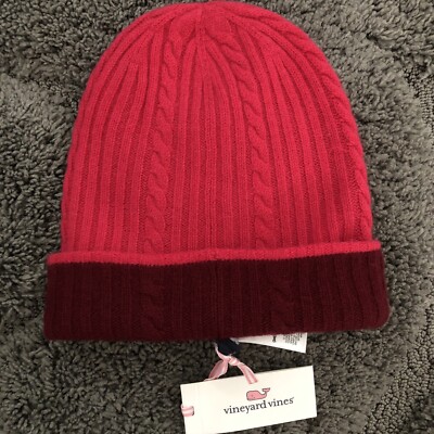Vineyard Vines One Size Women's Reversible Cashmere Beanie