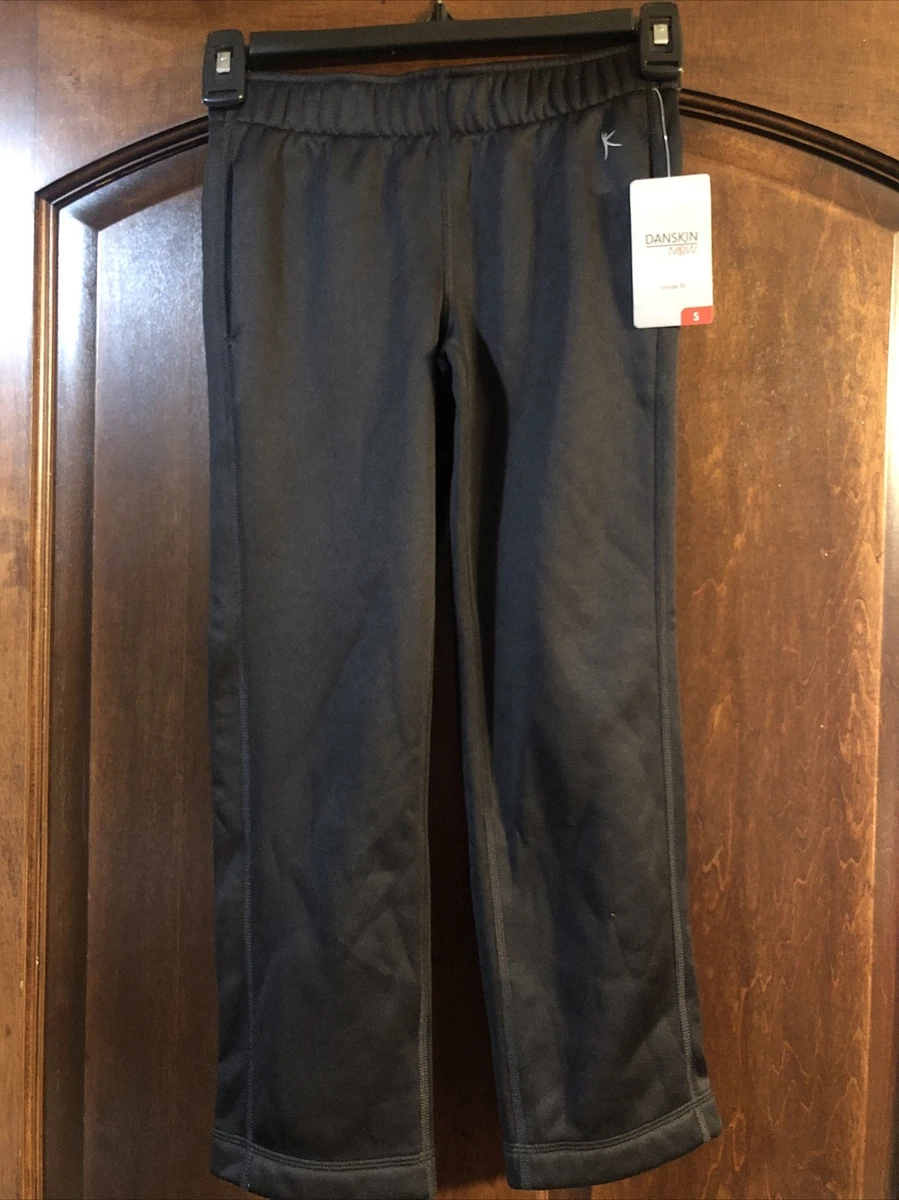Danskin Tech Fleece Loose Fit Pant Purple Magenta or Black Girl s Sizes XS L NWT
