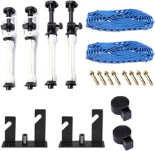 Photography Backdrop Double Roller Wall Mounting Manual Background Support Syste