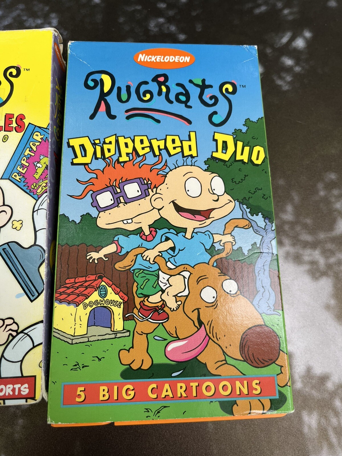 Rugrats Diapered Duo (VHS, 1998) Tommy Troubles VHS 1996 Lot 97368377332 eBay
