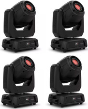 4x Chauvet DJ Intimidator Spot 360X LED Moving Head 100W DJ LED Effects Light