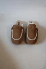 NWOB Womens Daniel Green Willa Chestnut Tan Suede Mule Slippers 12W *