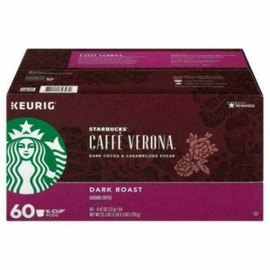 starbucks caffe verona dark roast k cups