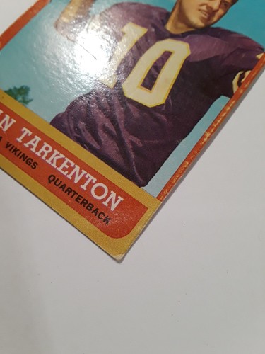 1963 Topps Fran Tarkenton #98 football card Minnesota Vikings (2nd Year) - Picture 3 of 7