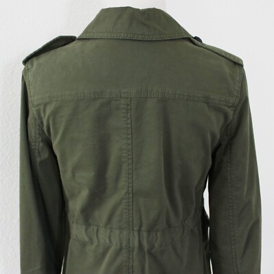 NEW Banana Republic Olive Green Twill Army Military Cargo Utility NEW Banana Republic Olive Green Twill Army Military Cargo Utility