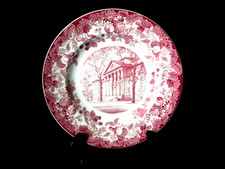 Rare HARVARD UNIVERSITY LITTAUER Dinner Plate by Wedgwood China - 1941