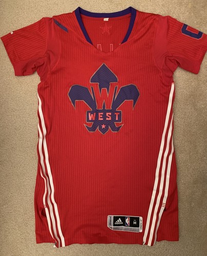 Damian Lillard 2014 All Star Rev30 Pro Cut Issued Authentic Adidas NBA Jersey M2
