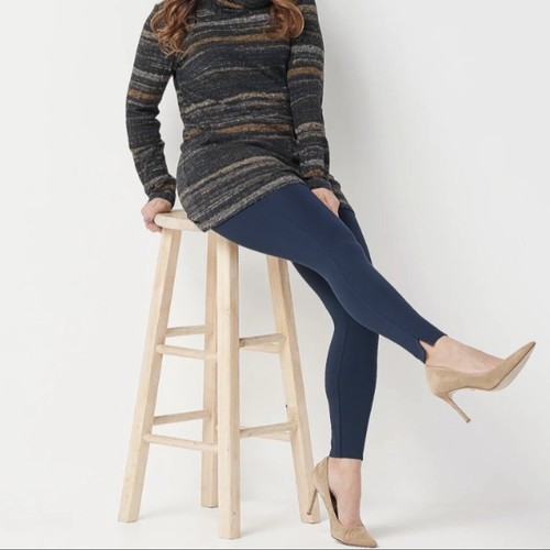 Spanx Ponte Ankle Leggings Classic Navy 