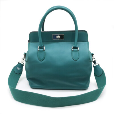 【HERMES】 HERMES Toolbox 26 Malachite Swift □R carved bg17664 | eBay