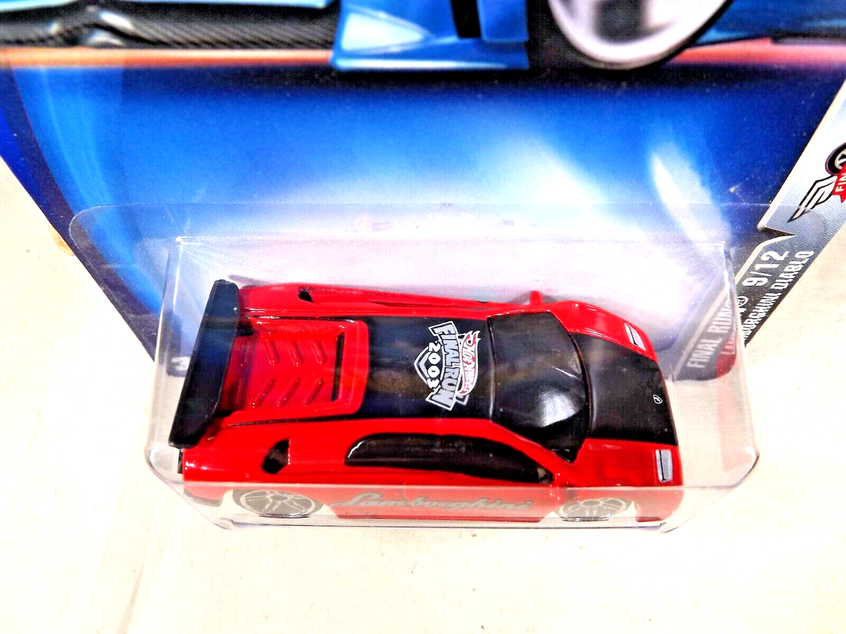 2003 Hot Wheels #203 Final Run 9/12 LAMBORGHINI DIABLO Red w