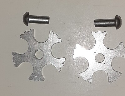 Paar Rollen für Sporen Reiten Durchmesser 34 mm Herkunft MEXIKO