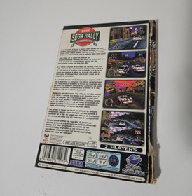 SEGA SATURN - SEGA RALLY CHAMPIOSHIP 1995 CASE ONLY ROUGH CONDITION