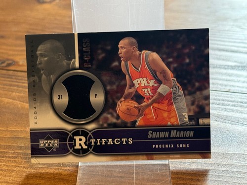 2004-05 Upper Deck #RCR-SM Phoenix Suns R-Tifacts Shawn Marion Jersey Patch Card - 第 7/7 張圖片