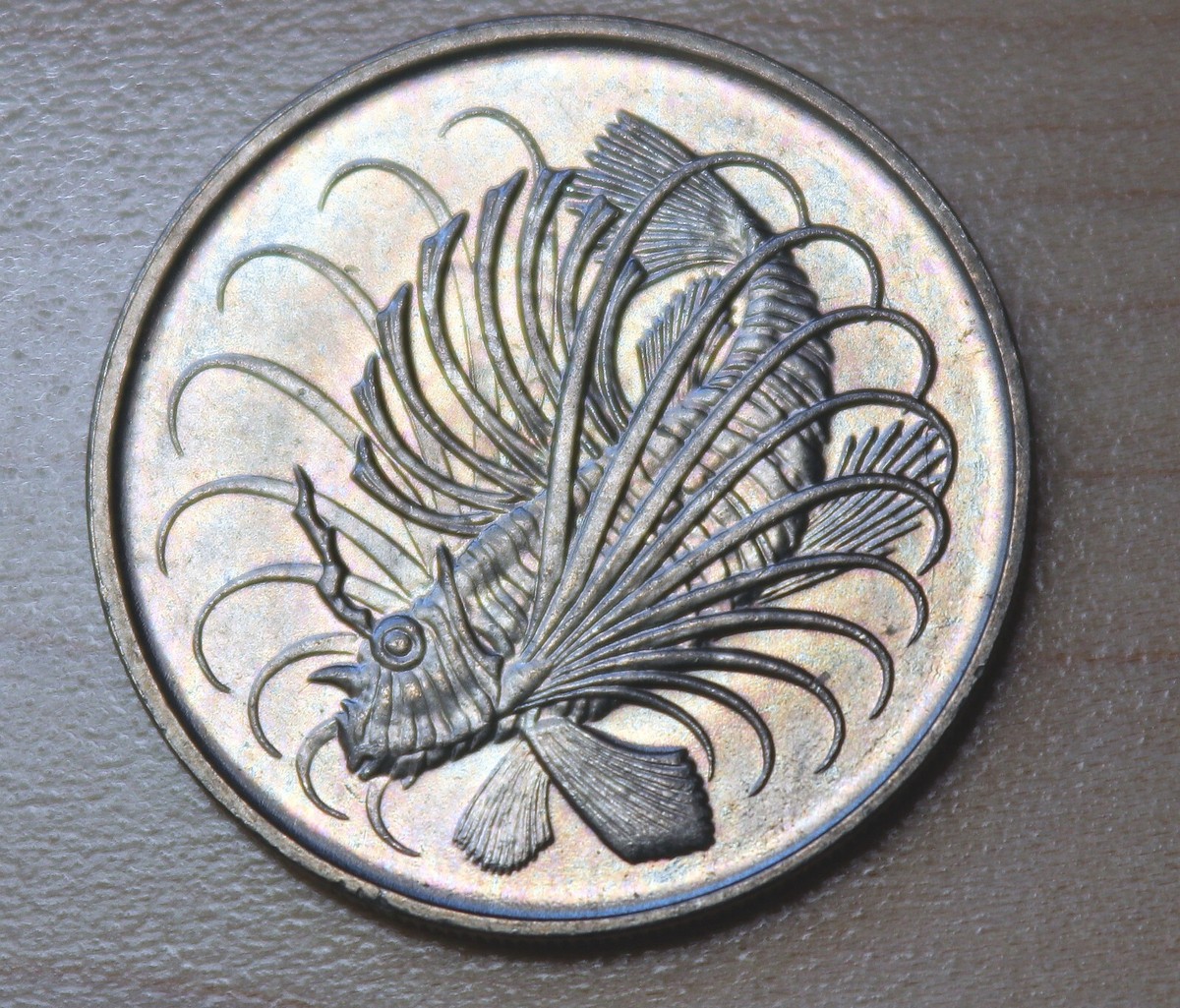 cota　50本 1973 Singapore 50 Cents Lion Fish | eBay
