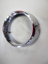 1963 MERCURY COMET CHROME HEAD LIGHT RING BEZEL  #C3GB-13072 Inner Lights.
