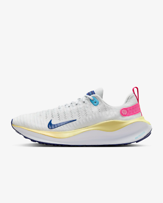 Nike ReactX Infinity Run InfinityRN 4 White / Gold / Blue Sz 9