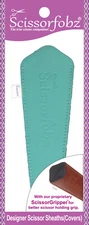 SCISSORFOBZ Designer Scissors Sheath Cover Single large Sea Green Color