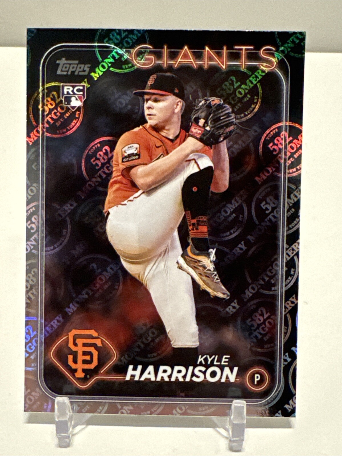 Kyle Harrison 2024 Topps Montgomery Club 582 Rookie Exclusive Foil Card RC #667