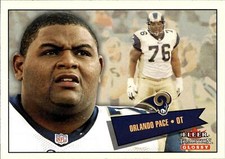 2001 Fleer Tradition Glossy #273 Orlando Pace