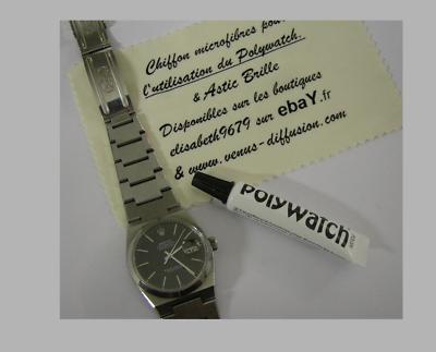 POLYWATCH erneuert das Plexiglas der Rx Uhren - KD89