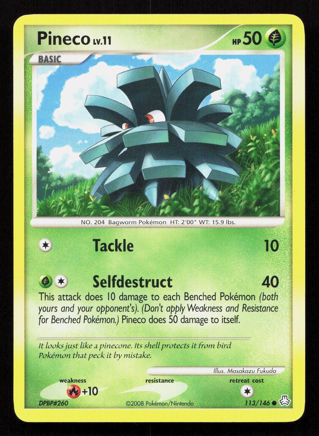 Pokemon PINECO 113/146 LEGENDS AWAKENED
