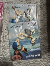Crocs Jibbitz Shoe Charm Set Glow in the Dark Disney Moana Pixar Pok mon