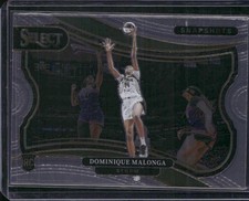 2025 Panini Select WNBA #17 Dominique Malonga Snapshots