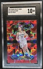 2024 Panini Select WNBA Caitlin Clark Red Ice Prizm RC Concourse #72 SGC 10