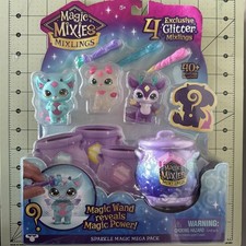 MAGIC MIXIES MIXLINGS - SPARKLE MAGIC MEGA PACK - INCLUDES 4 FIGURES - NEW