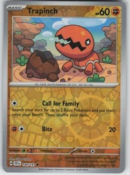 Trapinch 104/191 Surging Sparks Reverse Holo Common