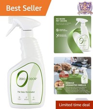 Pet Odor Eliminator Spray Unscented 16oz Surface Air Freshener for Carpet