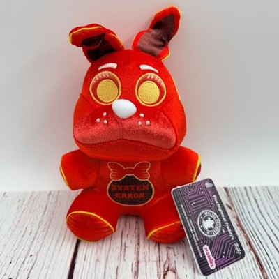 Funko Five Nights at Freddys Special Delivery System Error Bonnie Plush Red 7in