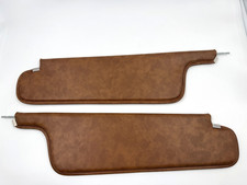 Saddle Brown Tan Sunvisor Set For 1973-1978 Dodge Pickup W100w200w300 4x4