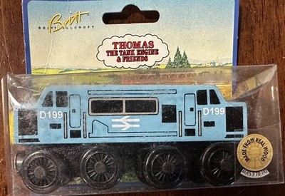 Thomas Tank Engine Wooden Train D199 1996 package