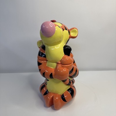 Vintage Disney Treasure Craft Tigger Cookie Jar Collection Collectible