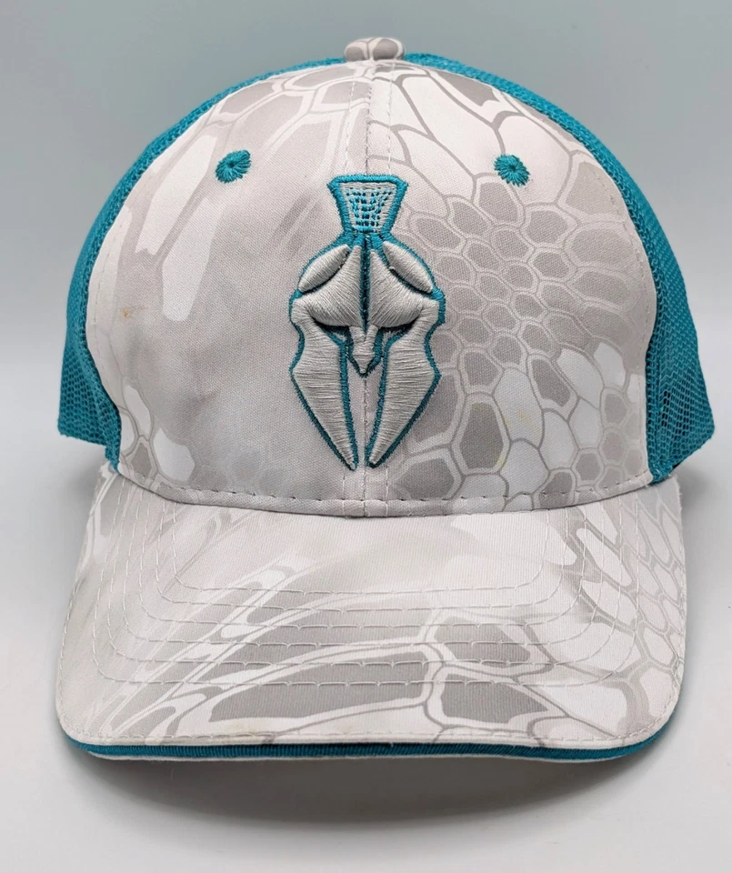 Kryptek Yeti Ladies Fit Baseball Cap Mesh Hat Adjustable Snapback Spartan Teal  - Image 2 of 4