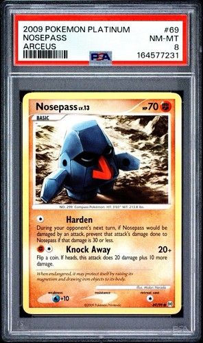 Nosepass graded PSA 8 for sale on eBay