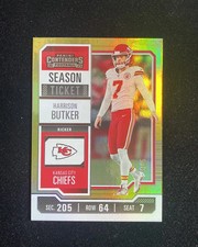 2023 Panini Contenders Season Goal Line Ticket FOTL #49 Harrison Butker 3/5 QI95
