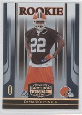 2006 Donruss Gridiron Gear Rookie Gold O's 47/100 DeMario Minter #135 z6b