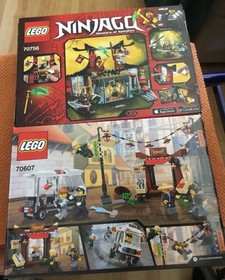 Lego 70607 Ninjago City Chase & 70756 Dojo Showdown Brand New