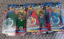 Kung Zhu Battle Armour Lot Of 3 Rivet Stonewall Drayko 2010 Unopened Hamsters