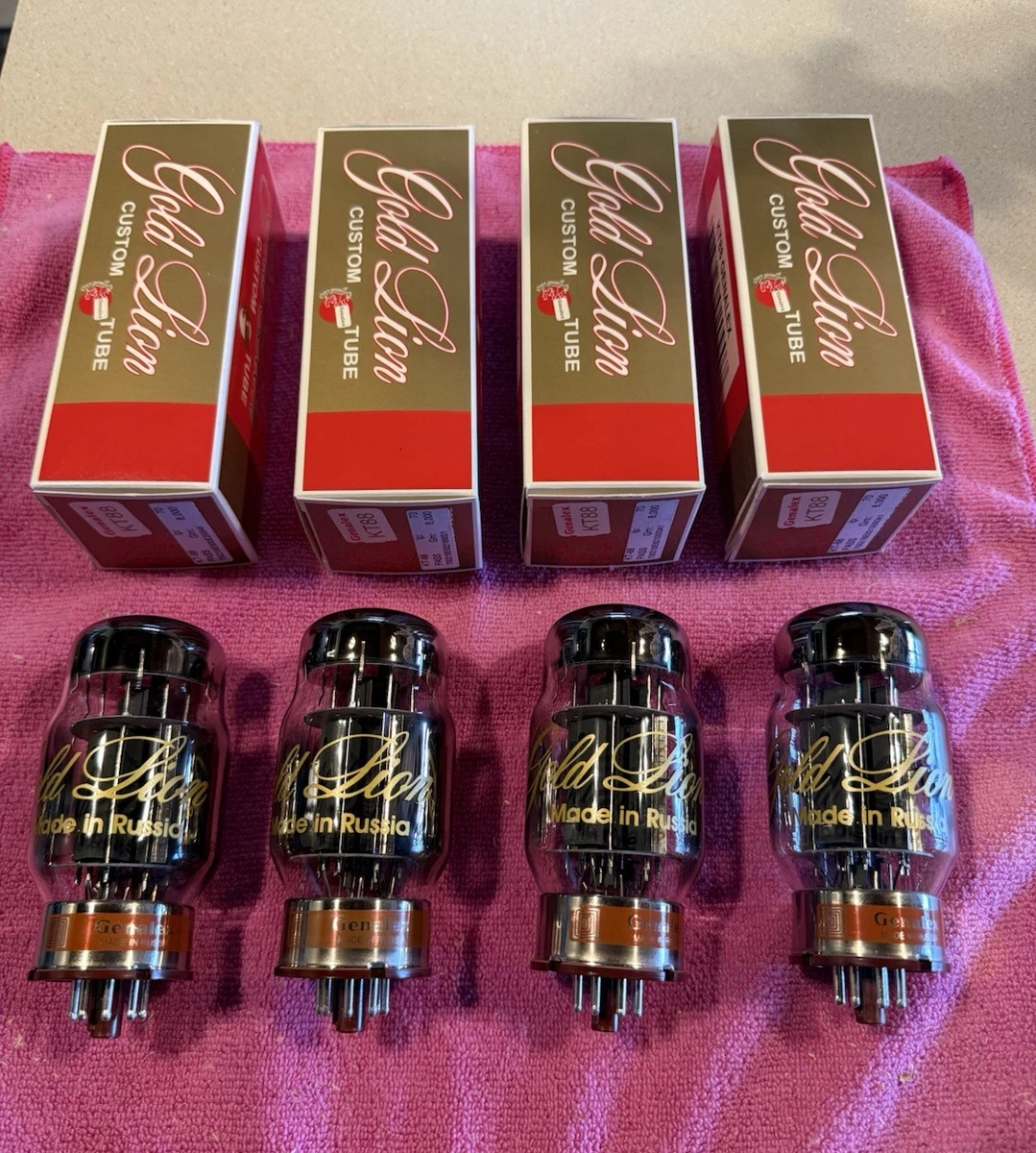 Gold Lion Kt88 for sale | eBay