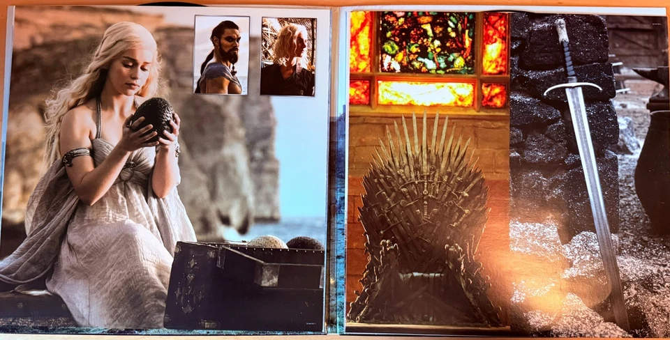 Game Of Thrones - Season 1 - Soundtrack - Double Vinyl -Ramin Djawadi - Black LP - Image 3 of 4